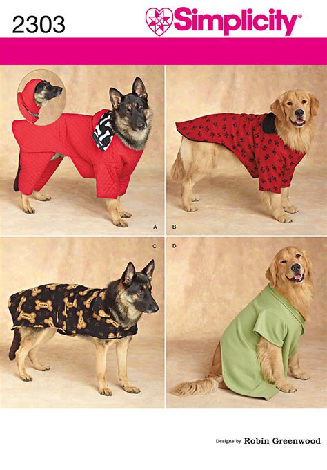 simplicity dog patterns|free simplicity dog clothes patterns.